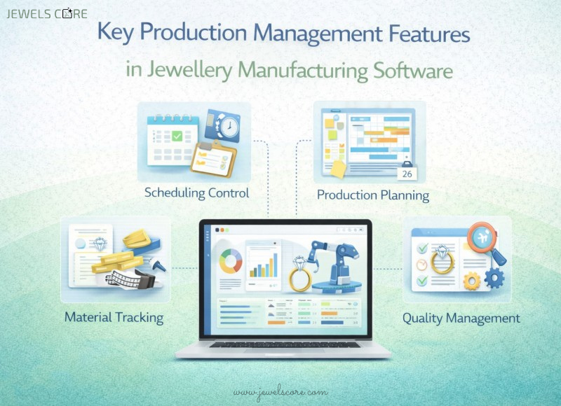 Key Features of Jewellery Manufacturing Software